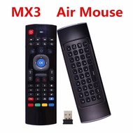 [Local Seller] MX3 2.4G Wireless Air Mouse with Keyboard Smart Remote Control for Android iOS TV Box Smart TV PC Laptop PS3 Xbox Projector