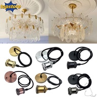TOPSTORED Ceiling Light Bulb Holder Incandescent Light E27 Socket Retro Pendant Light