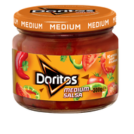 DORITOS Medium Salsa Dip 300g ซอสโดริโทส ซัลซ่าดริฟ ไม่มีไขมัน เผ็ดกลาง