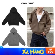 Jacket Hoodie Jacket O Symbol Odin Club, Genuine cotton fleeceJacket, Local Brand ODIN CLUB