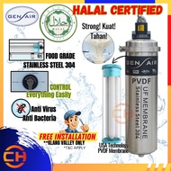 GENAIR USA Technology PVDF Membrane Outdoor Water Filter SUS 304 PVDF 6000L