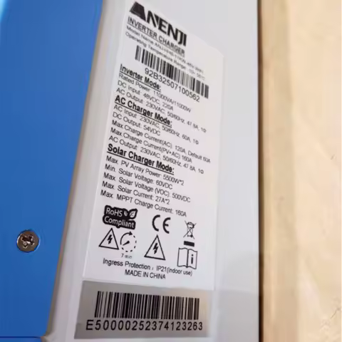 ANENJI 11KW 6.2KW 48V Solar Inverters 220V Hybrid On/Off Grid Tie Inverter MPPT Wifi inversor solar 