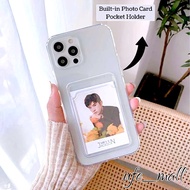 CLEAR CARD CASE INFINIX NOTE 11S 11 12I 30 30I 40 PRO VIP HOT 12 30 30I 20 50I PRO PLAY SMART 7 9