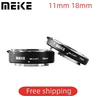 Meike MK-Z-AF1 Metal Auto Focus Macro Extension Tube Adapter Ring 11mm 18mm for Nikon Z Mount Z5 Z6 