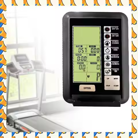 ABYB Exercise Bike Monitor Air Bike Computer Bicycle Speedometer Odometer For Exercise Data Trainer 