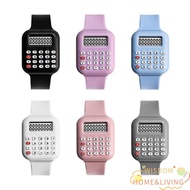 WISDOM Electronic Digital Calculator, Multifunctional Cartoon Micro Calculator Watch, Creative Date 