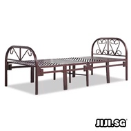 (JIJI.SG) CALLUM 4-Fold (Single Size) Bed Frame - Furniture / Beds / Bedroom / Bulky