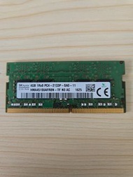 SK Hynix 4GB DDR4 2133MHz SODIMM 記憶體