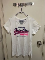 Superdry 女士白色T恤