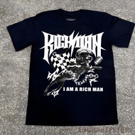 เสื้อยืด Aespa Rich Man สำหรับผู้หญิง Aespa Synk AeXis Line เสื้อยืด Aespa Members Karina Giselle Ni