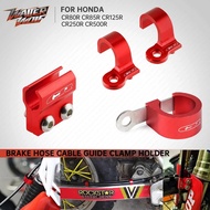 Motocross Brake Hose Cable Guide Clamp Holder Fixing Clips for Honda CR80R CR85R CR125R CR250R CR500