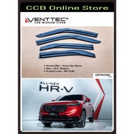 VENTTEC COSMO Honda HRV 2022yr-2024yr / Vezel 2022 Above Mugen Door Visor /  Window Vent Visor Defle