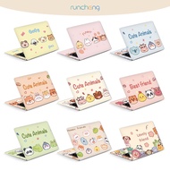 [2pcs] Laptop Cover Sticker Original Hand-Painted Cute Animal Design Laptop Computer Office Dormitor