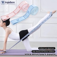 TOPSHOW 8/10/12 Grid Multi Stage Yoga Stretch Band Latin Dance Stretch Band Correct Posture Elastic 