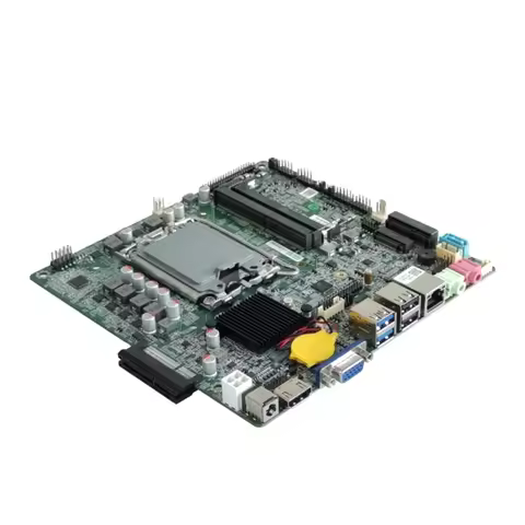 ELSKY High Quality Core I5 14gen computer motherboard Mini Itx H610 Lga1155 Board Plus PCI-Ex4 2*DDR