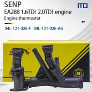 VW tiguan Passat golf MK7Audi Q3 Q5 2.0TDI Diesel engine Cooling thermostat 04L121026F 04L121026AG**