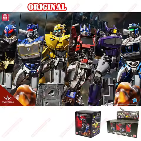 WAY STUDIOS Original Transformers Animation Movies Peripheral Toys Soundwave Shockwave Movable Model