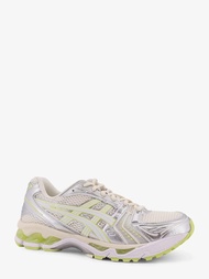Asics Gel-kayano 14 Mesh Sneakers With Contrasting Profiles - Cream/pistachio, 10
