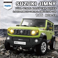 new Hengguan 1:16 Suzuki Jimny Hg4-53 Simulation Car Light Horn Smoking Rc Car Full Scale Off-Road R