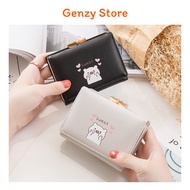 Genzy multi-functional women's wallet, youthful style mini women's wallet, easy to pocket V005