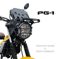 ส่งฟรี การ์ดไฟหน้า Moto Skill สำหรับ YAMAHA PG-1 / HEAD LIGHT GUARD FOR YAMAHA PG-1 อะไหล่ ของแต่ง