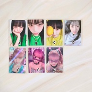 Yena Photocard Official smiley smartphone love war hate xx Good morning nemo nemo blooming wings lov