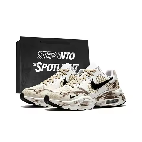 Nike Air Max Fusion Running Shoes Men's Low Top Brown Coffee CJ1670-102（Team2439-LD）