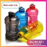 High Quality 2.2L Water Bottle, Transparent Plastic Water Bottle with Dividers