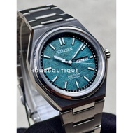 Brand New Citizen ZenShin Green Forest Dial, Eco-Drive Super Titanium Watch AW0130-85X
