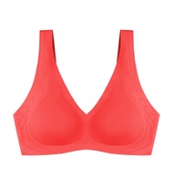 sloggi เสื้อชั้นในไม่มีโครง รหัส 10208775 รุ่น sloggi ZERO Feel N Top 2.0 AX สีแดงเข้ม 00IX ไซส์M