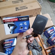 Visero Adapter 12 VOLT 9 VOLT and 5 VOLT two plug dual plug dc transformer