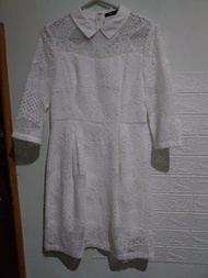 白色連身裙 G2000