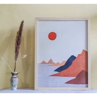 A3 Wooden Photo Frame (30x42) Without Glass