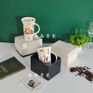 British DUNOON Large-Capacity Denon Famous Cat Record Bone China Coffee Cup Mug Water Cup Household 