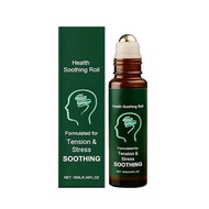 Tension Stress Soothing Roller Essential Oil Herbal Mint Lavender Scent Calming Head Massage Roll On