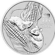 Perak Silver Coin Australia Year Of The Rat 2020 1 oz