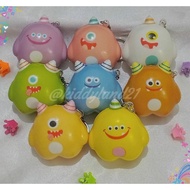 GANTUNGAN Monster Character Squishy Keychain