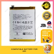 BS Compatible Battery For OP A83 / A83T / A83M / BLP649 Bateri Batery ( 3180mah )