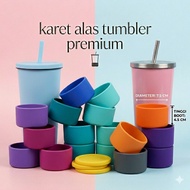Rubber Protector Tumbler Bumper Tumbler Diameter 7 cm Silicone Tumbler Decoration Bottle Coaster