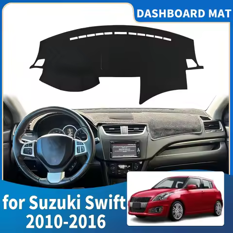 fit for Suzuki Swift Sport G3 FZ NZ AZH 2010-2016 Dashmat Dashboard Cover Pad Protective Carpet Car 