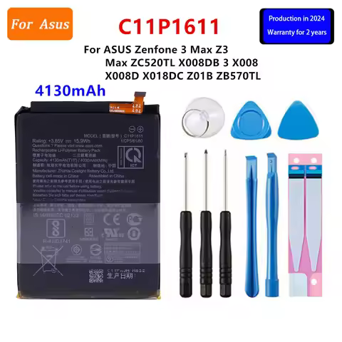 Brand New Battery C11P1611 4130mAh For ASUS Zenfone 3 Max Z3 Max ZC520TL ZB570TL X008DB 3 X008 X008D