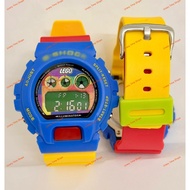 G SHOCK Legoland CRAZY COLOR KID CUDI PINK JAM TANGAN CC6 CB8 CS4 PINK DIGITAL SPORTS WATCHES