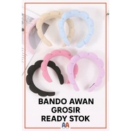 MERAH Korean Red Cloud Headband Mpuk - Wholesale Viral Cloud Headband - Trendy Cute Headband Wholesa