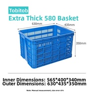 KELAJI | Durable Plastic Storage Crate Perforated