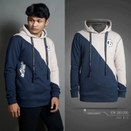 OS X VLADIVO - HALF LIFE HOODIE (NAVY X BEIGE)
