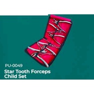 Star Tooth Forceps Child Set