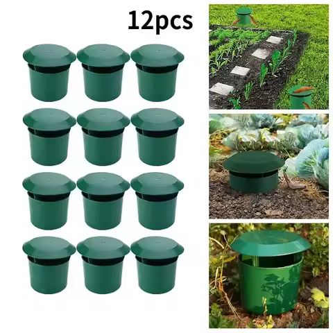 2/4/12pcs Snail Trap Catcher Garden Slug Cage Reusable Pests Bait Station Tools Garden Farm Protecto