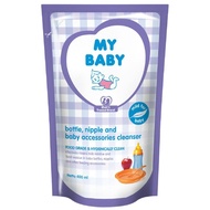 New My Baby Bottle, Nipple &amp; Baby Acc. 400ml Refill Cleanser