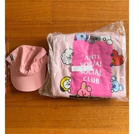Anti Social Social Club x BT21 Madhouse Hoodie (FW19) Pink & Anti Social Social Club x BT21 Snapped 