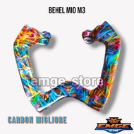 Yamaha Mio M3 CARBON MIGLIORE Rear seat handle bracket Yamaha MIO M3 carbon migliore